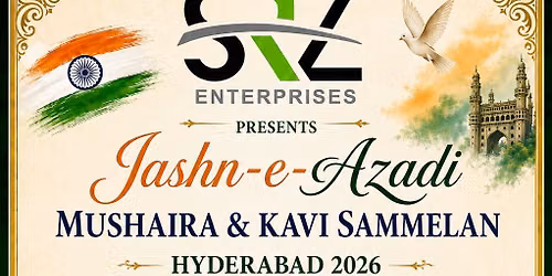 Jashn-e-Azadi Mushaira & KaviSammelan Hyderabad  2026