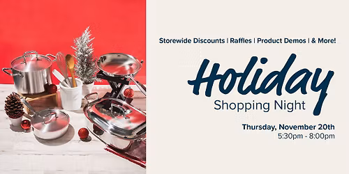 Holiday Shopping Night