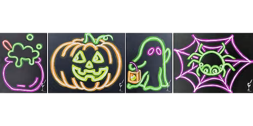 Halloween Glow - Paint and Sip in Denver | Classpop!\u2122