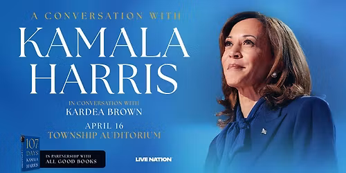 A Conversation with Kamala Harris