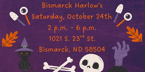 Trunk or Treat with Harlow's School Bus Service