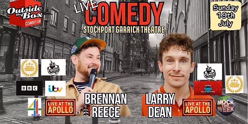 SUNDAY 19TH JULY - LIVE COMEDY