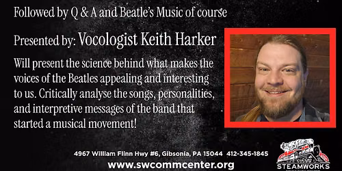 Speaker Series | \u201cThe Science Behind The Voices of The Beatles\u201d