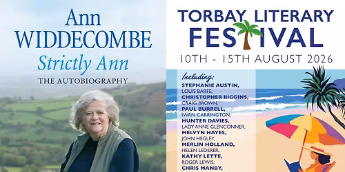  Torbay Literary Festival: Ann Widdecombe