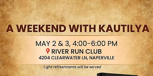 Weekend with Kautilya (Session 2)