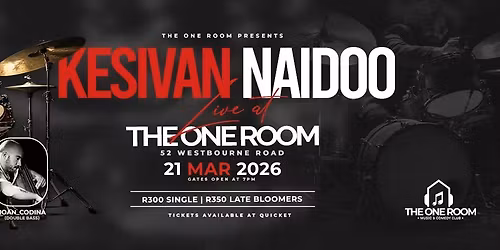 The Kesivan Naidoo Quartet Live @ The One Room