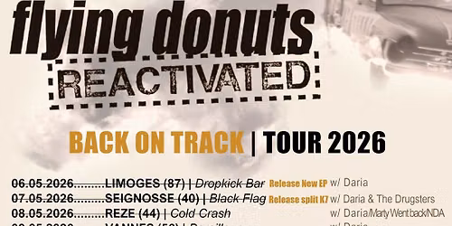 Flying Donuts + Daria + Second Rate