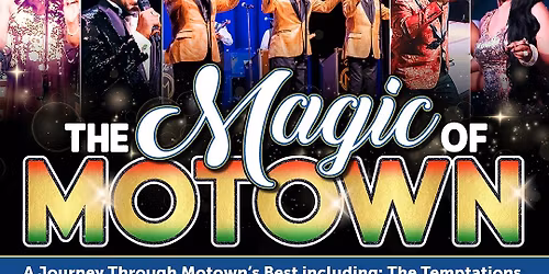 The Magic of Motown at Pasquerilla Performing Arts Center