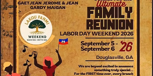 Family Reunion GA 2026