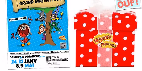 Id\u00e9e Cadeau: offrez des places de Spectacles Jeune Public:\ud83d\udc99Petite Pipelette et le Grand Malentendu