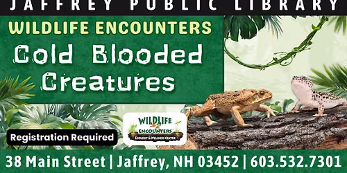 Wildlife Encounters: Cold Blooded Creatures