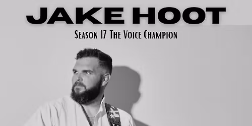 Jake Hoot - The Voice Season 17 Champion