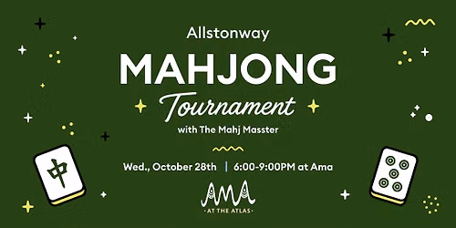 Allstonway Mahjong Tournament at Ama