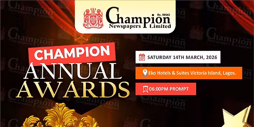 Champion Annual Award 