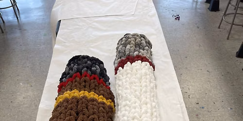 Cigar \/ Cig (or regular) Chunky Knit Blanket Workshop! 