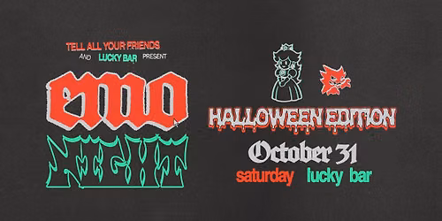 Emo Night \/\/ Halloween Edition