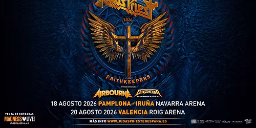 Judas Priest + Airbourne + Dirkschneider (Pamplona)