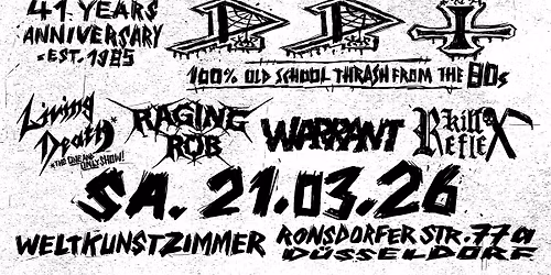 DDT Festival mit LIVING DEATH & RAGING ROB & WARRANT & K*ll REFLEX