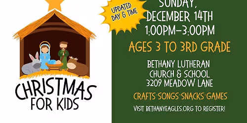 Christmas for Kids- Free Event!