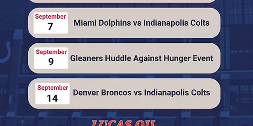 Miami Dolphins at Indianapolis Colts at Lucas Oil Stadium