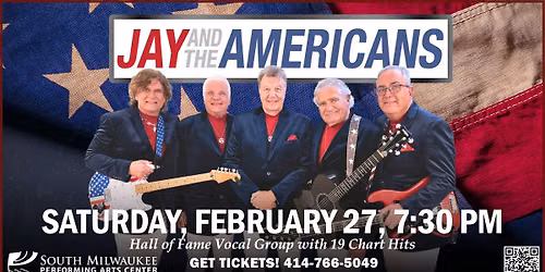 Jay and the Americans Only in America Tour presented by SMPAC