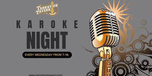 Karoke Night At Tarnation Tavern