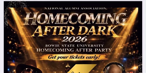 2026 Bowie State University National Alumni Association-BSUNAA Homecoming After Dark Party