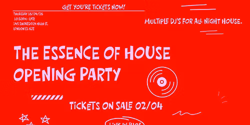 The Essence Of House Opening Party