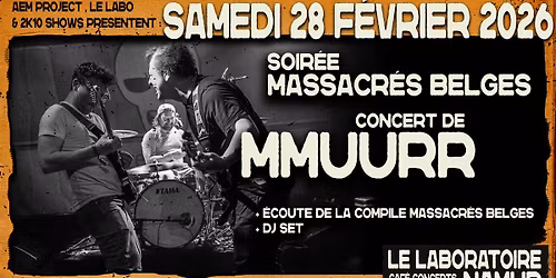 Release party - Massacr\u00e9s Belges III