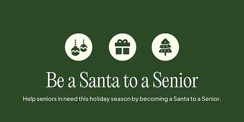 Be a Santa to a Senior 2025 - Mississauga Senior Center