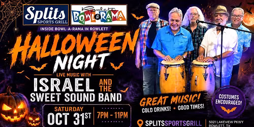 \ud83c\udfb6 Halloween Night with Israel and the Sweet Sound Band! \ud83c\udfb6