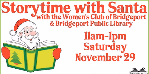 Storytime with Santa and the Women's Club of Bridgeport