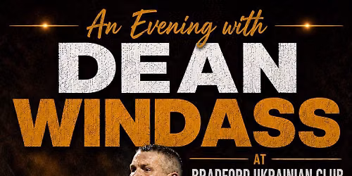 An Evening with Dean Windass