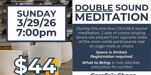 Harmonized: A Double Sound Bath Experience