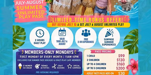 \u2600\ufe0f Summer UNLIMITED PLAY Pass: EXTENDED & Now Fully Shareable!
