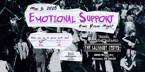 Emotional Support! "EMO PROM NIGHT"