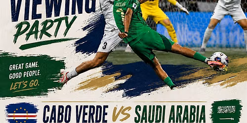 Cabo Verde vs Saudi Arabia Viewing Party