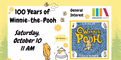 Book Celebration: 100 Years of Winnie the Pooh