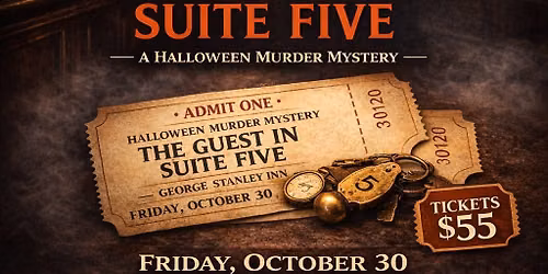 \ud83c\udf83 A Halloween Murder Mystery at the George Stanley Inn \ud83c\udf83