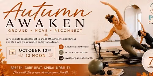 Autumn Awaken Pilates Workshop