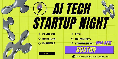 AI Tech & Startup Night \u2014 Boston