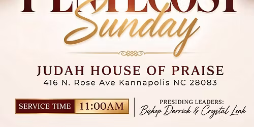 Pentecost Sunday