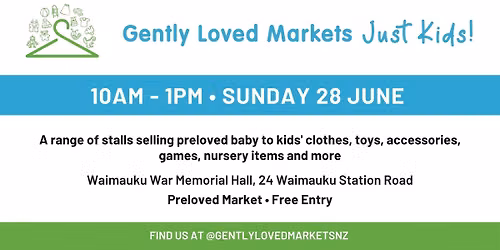Gently Loved Markets Just Kids! Waimauku