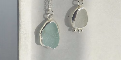 Jewellery Making: Silver and Seaglass Pendant