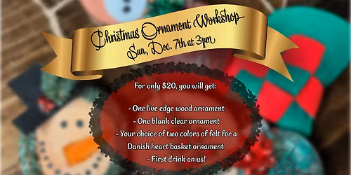 Christmas Ornament Workshop