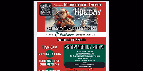 2nd Annual Motorheads of America Holiday Festival 