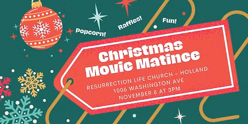 Free Family Christmas Movie & Popcorn
