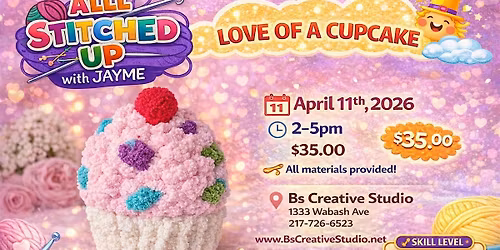 Crochet Class Cupcake