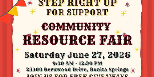 Step up for Support! Community Support Fair