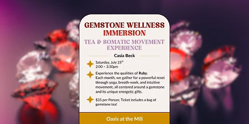 RUBY Tea Ritual & Somatic Movement Experience